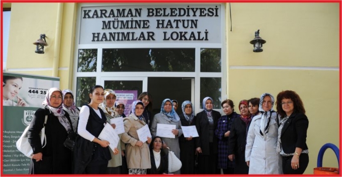 MÜMİNE HATUN KÜLTÜR SİTESİ’NDEN KURS ATAĞI