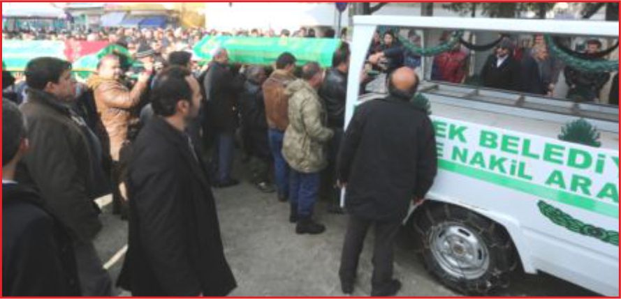 FACİADA ÖLENLER TOPRAĞA VERİLDİ