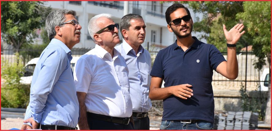 KUNTOĞLU İNŞAATI DEVAM EDEN OKULLARI YERİNDE İNCELEDİ