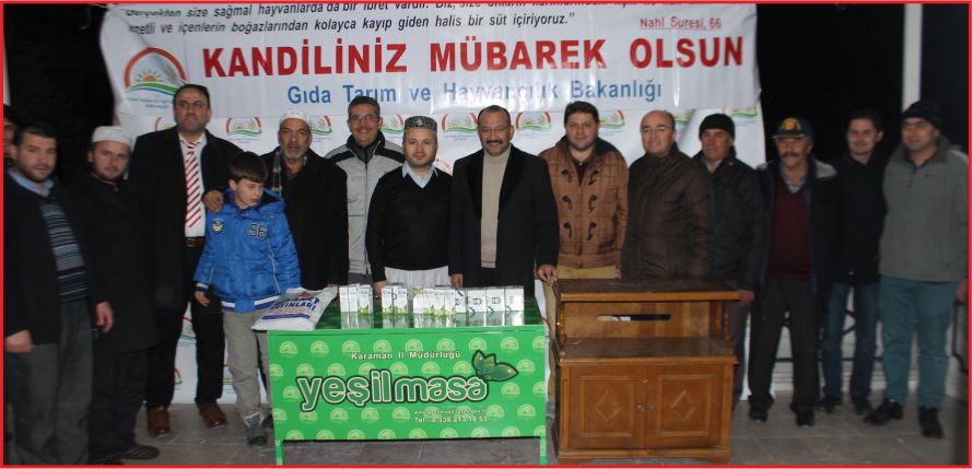 MEVLİT KANDİLİ DOLAYISIYLA SÜT İKRAMI