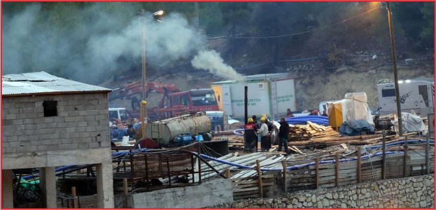 ÖZKAR MADENCİLİKDE ÜRETİM DURDURULDU