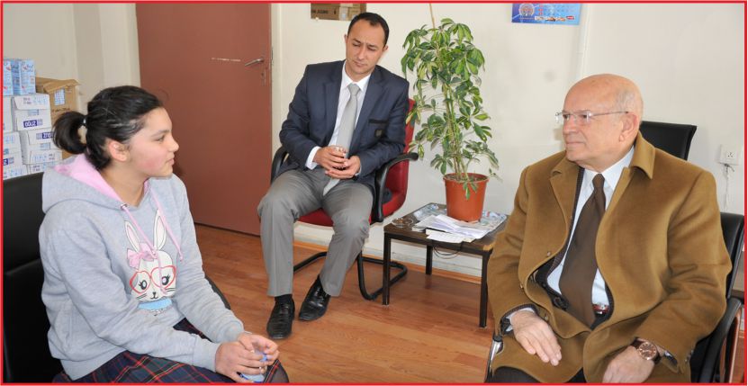 BAŞKAN UĞURLU’DAN ESRA ÖĞRENCİYE ÇAT KAPI SÜRPRİZİ