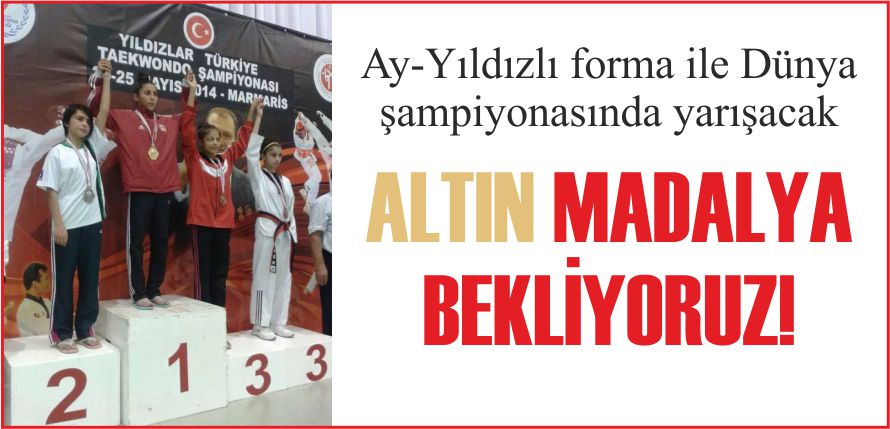 ALTIN MADALYA BEKLİYORUZ!