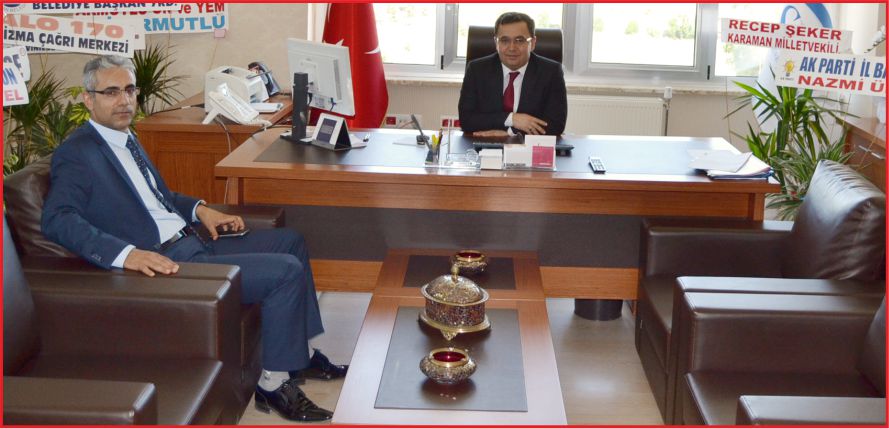 DEFTERDAR ‘DAN SGK İL MÜDÜRLÜĞÜNE ZİYARET