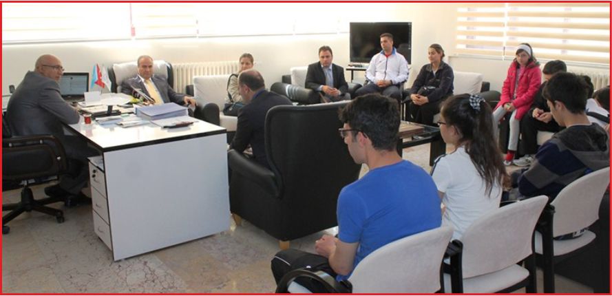 ŞAMPİYONLARDAN ELDURAN’A ZİYARET