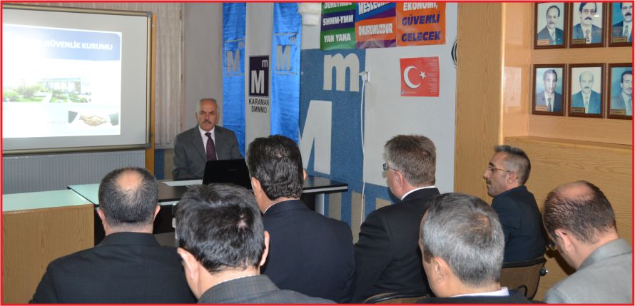 KARAMAN SGK’DAN YAPILANDIRMA EĞİTİMİ