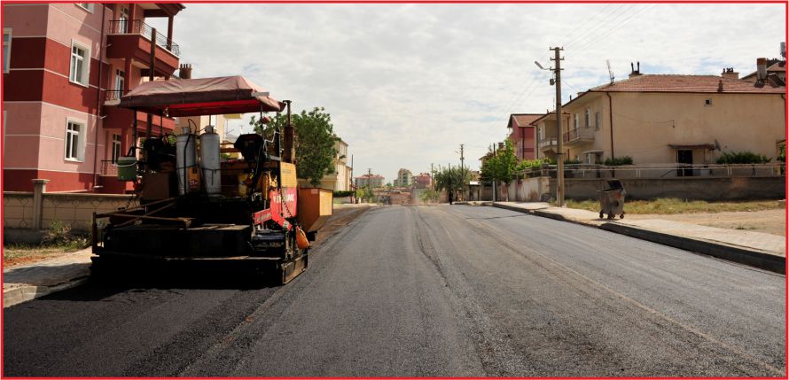 ASFALT VE KALDIRIM ÇALIŞMALARI BAŞLADI