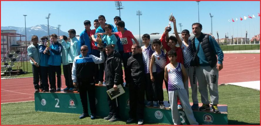 KÜÇÜKLER ATLETİZMDE FESTİVAL GİBİ ZAFER