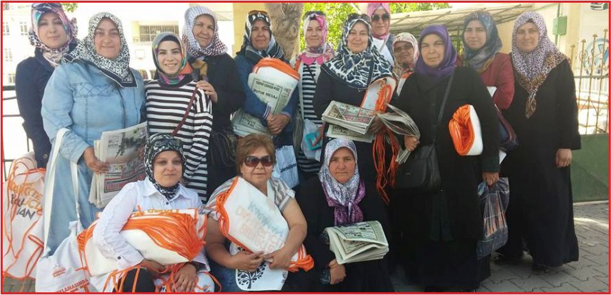 AK KADINLAR RAKİP TANIMIYOR