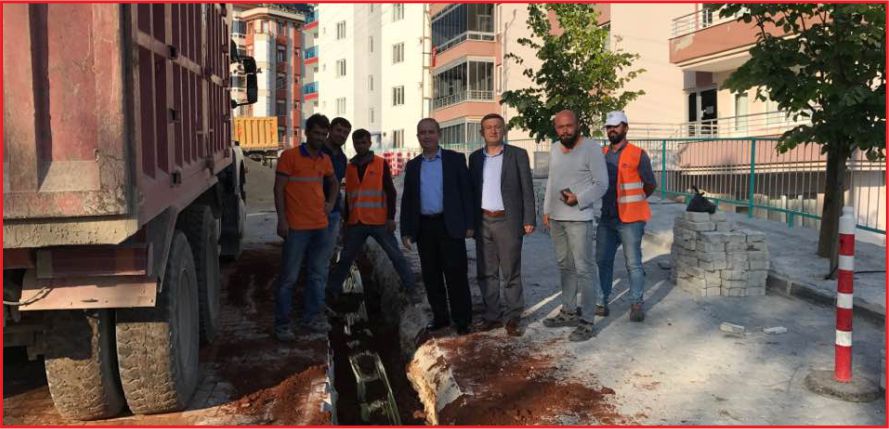 EREMNEK’DE DOGALGAZ ÇALIŞMALARI