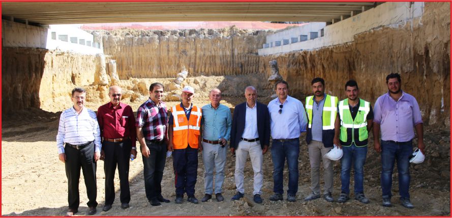 LARENDE ALT GEÇİTİNDE ÇALIŞMALAR HIZLANDI