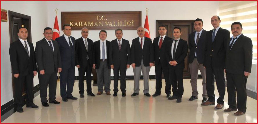 BİLİM, SANAYİ VE TEKNOLOJİ İL MÜDÜRLERİNDEN VALİ TAPSIZ’A ZİYARET