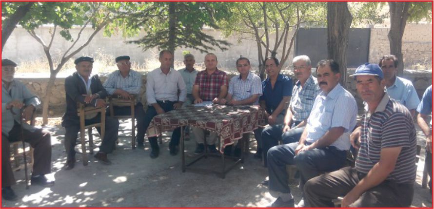 SÜLEYMANHACI KÖYÜNDE PLANLANAN  TOPRAK DAĞITIMIYLA İLGİLİ BİLGİLENDİRME TOPLANTISI YAPILDI