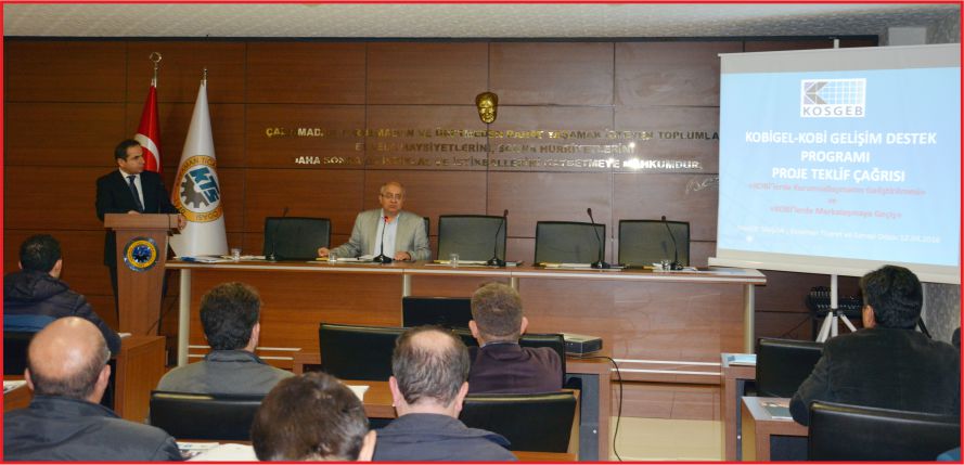 KTSO’DA KOSGEB DESTEKLERİ ANLATILDI