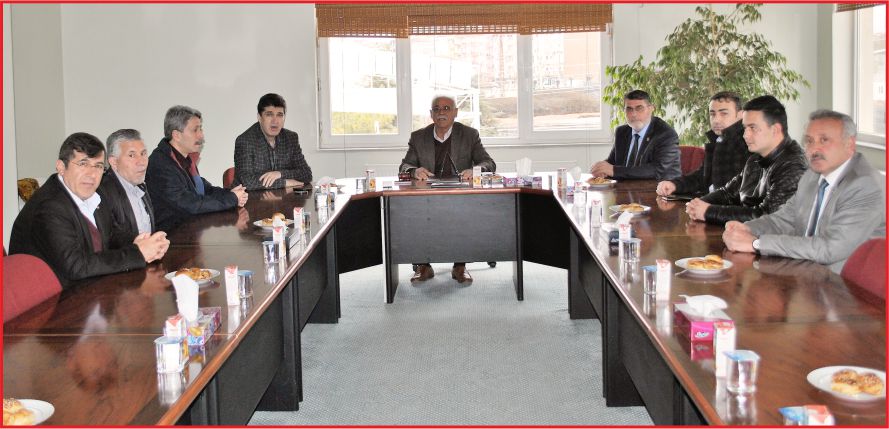 AK PARTİDEN KARAMAN TİCARET BORSASINA ZİYARET