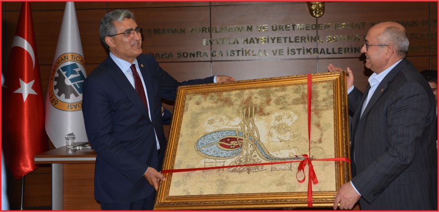 RECEP KONUK'TAN KTSO ZİYARETİ