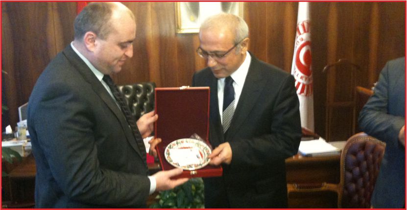 HABADZE  ELVAN’I ZİYARET ETTİ