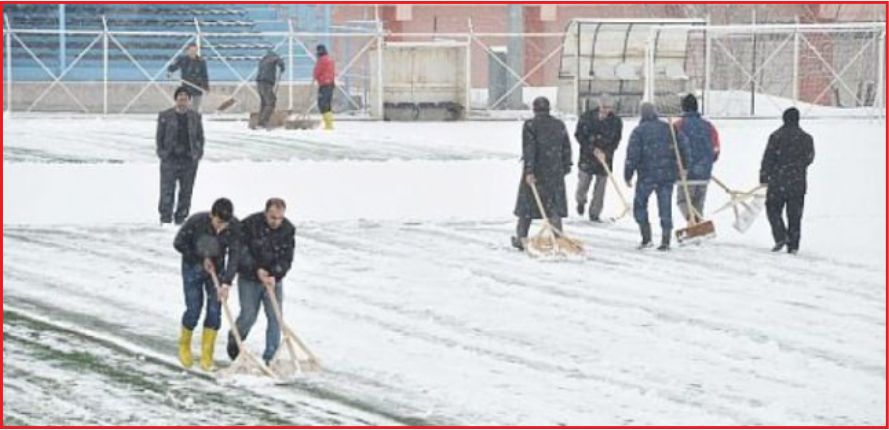 AMATÖRLERE ‘KAR ENGELİ’