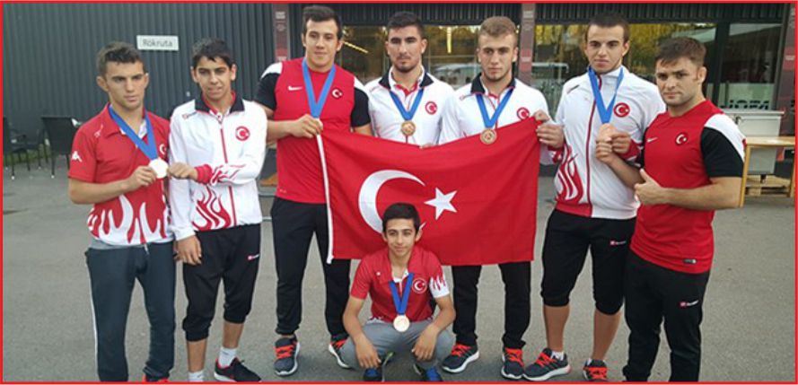 YILDIZ GÜREŞÇİLERİN BAŞARISI