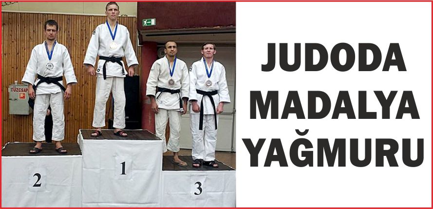 JUDODA MADALYA YAĞMURU