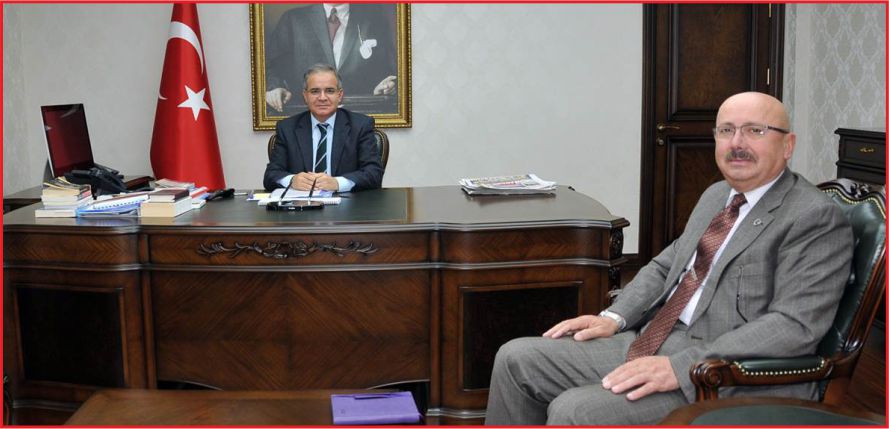 BAŞKAN HAYRİ SAMUR’DAN VALİ TAPSIZ’A ZİYARET