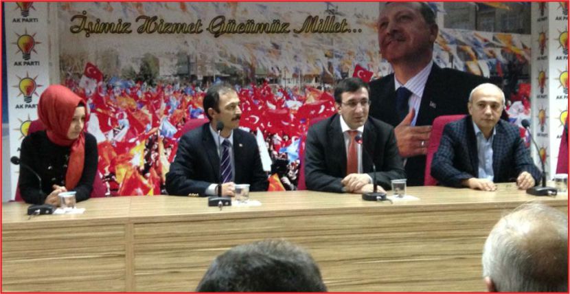 BAKAN’DAN AK PARTİYE ZİYARET!