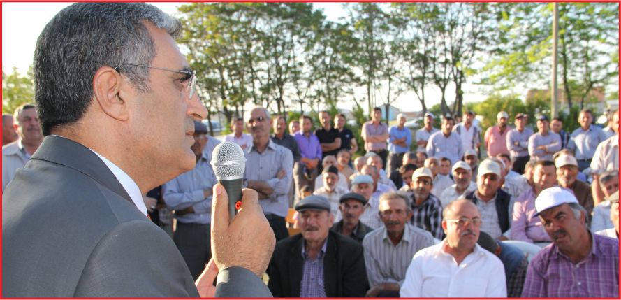 “ÇİFTÇİYİ NAMERDE MUHTAÇ ETMEYECEĞİZ”