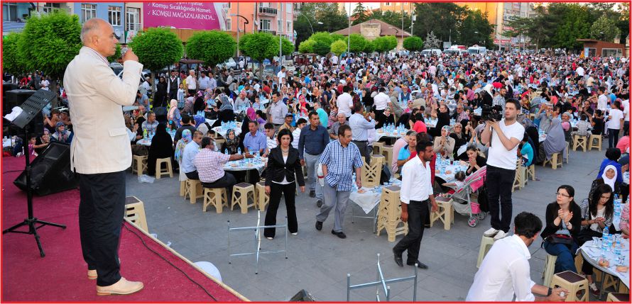 “RAMAZAN BEREKETTİR, RAMAZAN PAYLAŞMAKTIR”