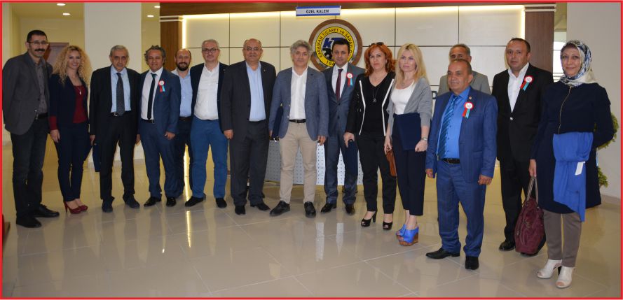 KARAMAN TİCARET VE SANAYİ ODASI'NI ZİYARET ETTİ