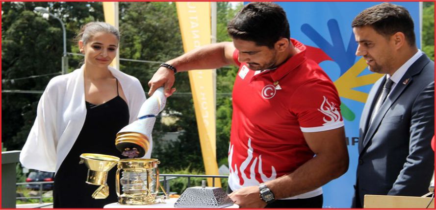 OLİMPİYAT MEŞALESİ SAMSUN’DA