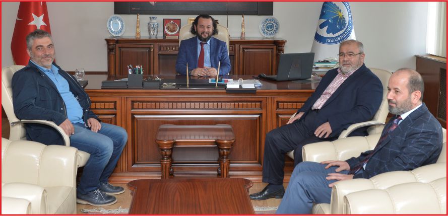 ÜZÜLMEZ'DEN REKTÖR AKGÜL'E ZİYARET