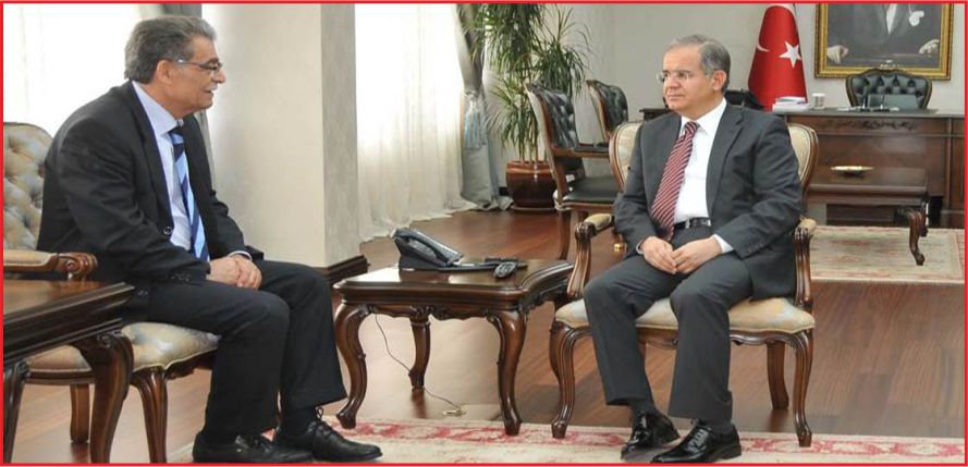 ESKİ BAKAN GÜÇLÜ, VALİ TAPSIZ’I ZİYARET ETTİ