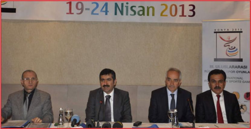 KONYA\&#039;DA ULUSLARARASI RUMİ ÇOCUK SPOR OYUNLARI