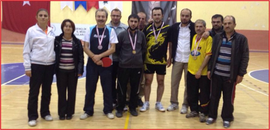 MASA TENİSİ MÜSABAKALARI YAPILDI