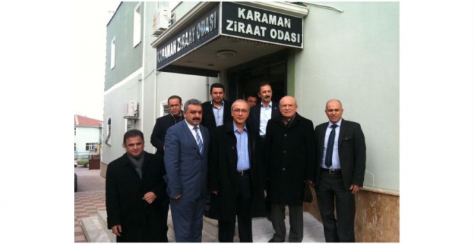 AK PARTİ’DEN ZİRAAT ODASINA ZİYARET !