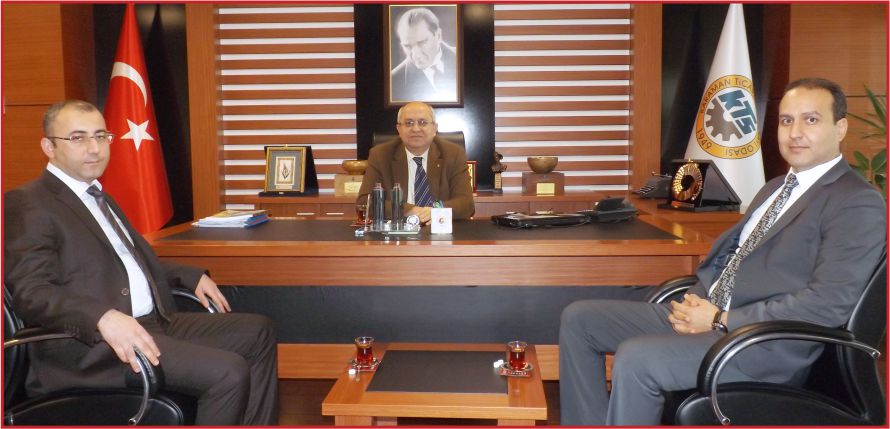 İŞ BANKASI’NDAN KTSO ZİYARETİ