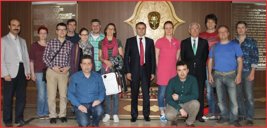 AVRUPALI PROJE ORTAKLARINDAN SULTANOĞLU’NA ZİYARET