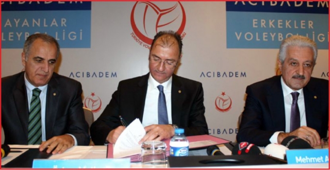 ‘ACIBADEM’ VOLEYBOLA SPONSOR OLDU