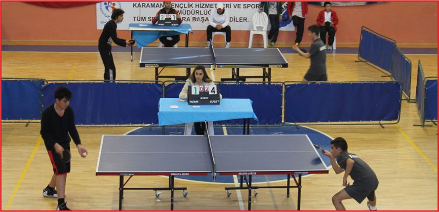 YILDIZLAR MASA TENİSİ MÜSABAKALARI SONA ERDİ