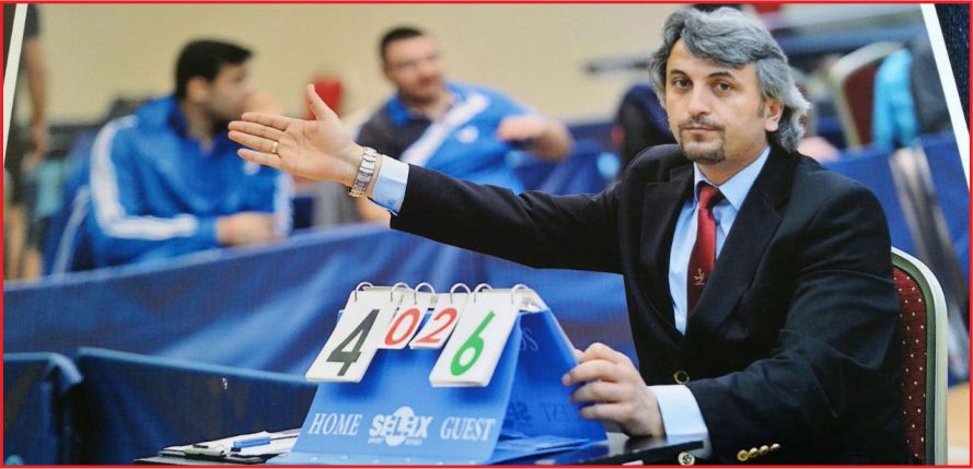 COŞKUN ULUSLARARASI MASA TENİSİ HAKEMİ OLDU