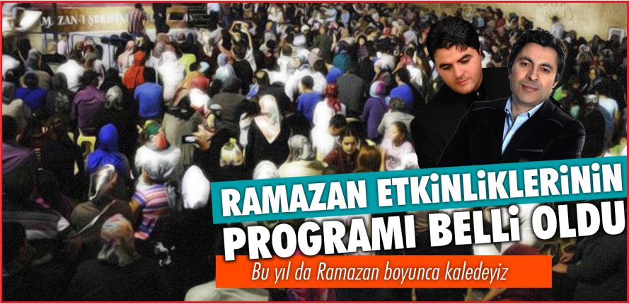 RAMAZAN ETKİNLİKLERİ