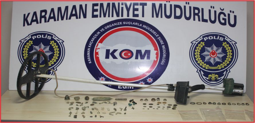 688 ADET TARİHİ ESER ELE GEÇİRİLDİ