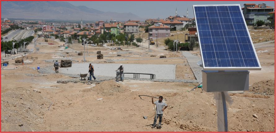 KARAMAN GÜNEŞLE AYDINLATILACAK