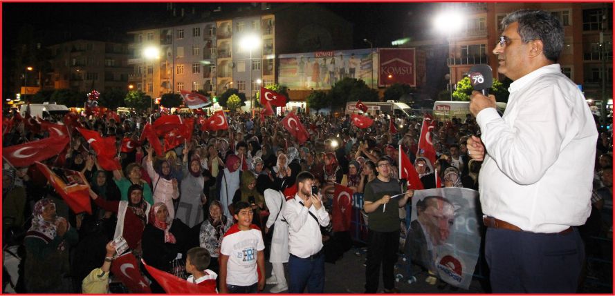 “HAİN GİRİŞİM ÜLKEMİZİN GELECEĞİNE YAPILMIŞTIR”