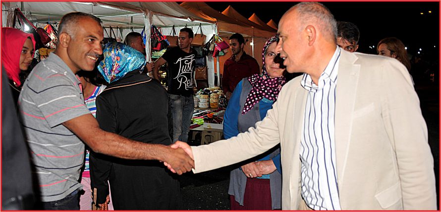 BAŞKAN ÇALIŞKAN VATANDAŞLARLA İÇ İÇE