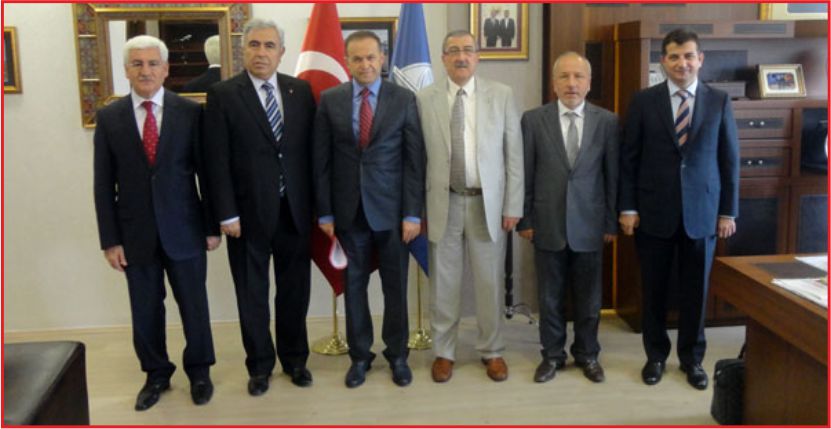 VALİ KOCA’DAN THK REKTÖR ZİYARETİ