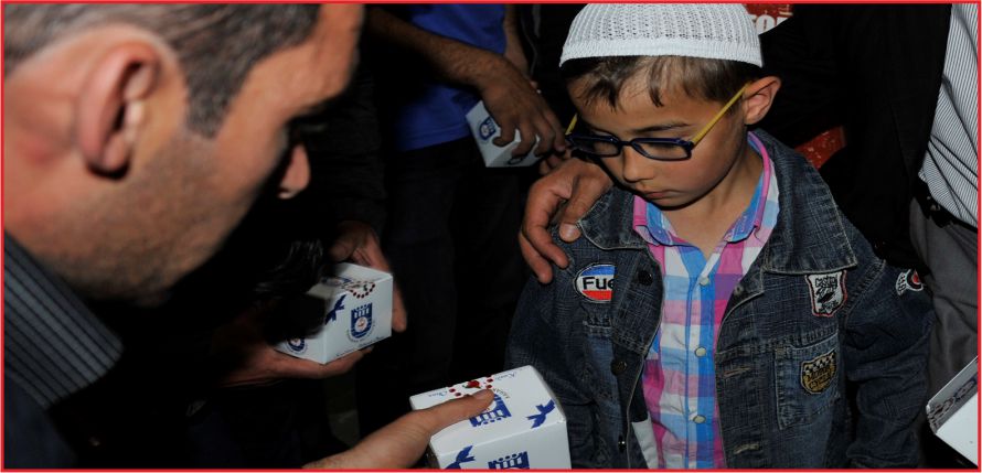 BELEDİYE’DEN KANDİL SİMİDİ İKRAMI