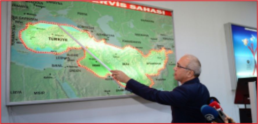 BAKAN ELVAN, GEMİ YANGININA  MÜDAHALE ETTİ