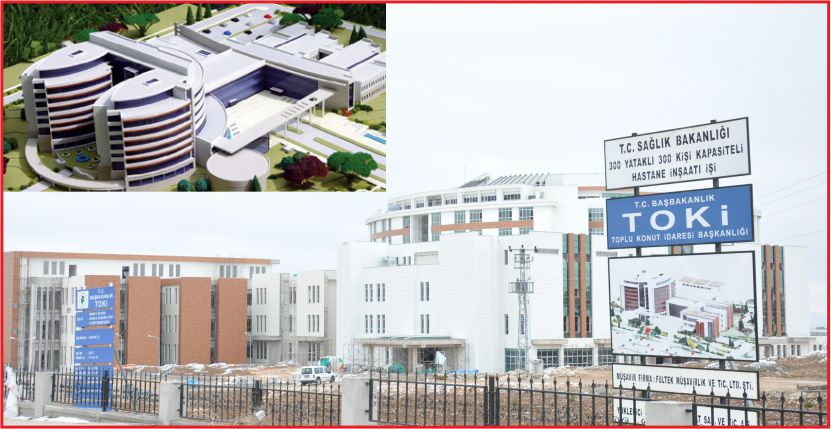 YENİ DEVLET HASTANESİ GÖZ KAMAŞTIRIYOR!