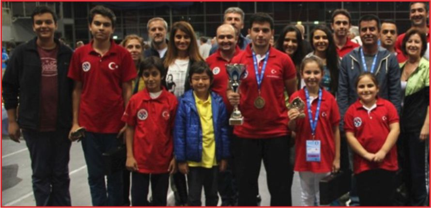 SATRANÇTA TÜRKİYE'YE 5 DERECE